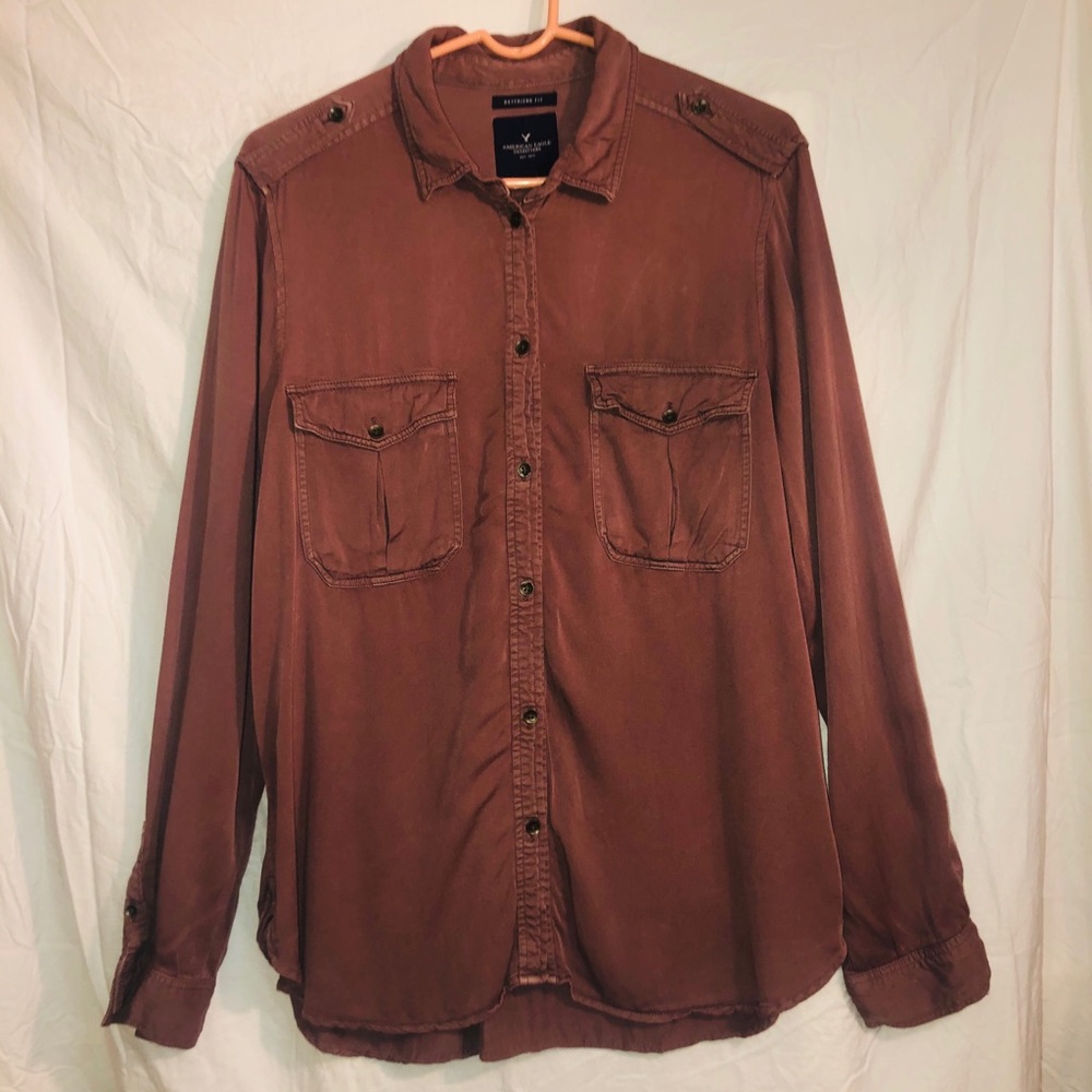 American Eagle button-down blouse
